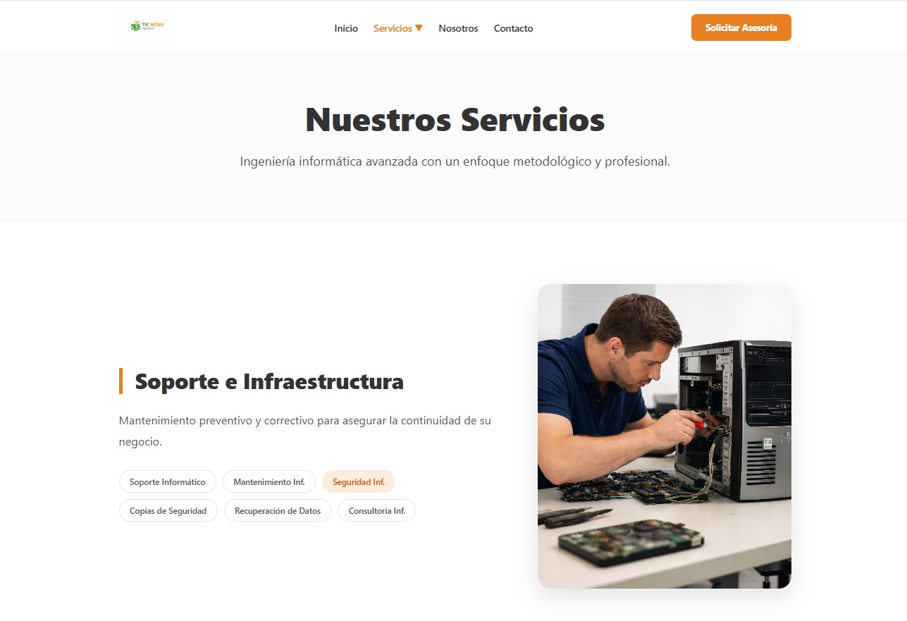 Captura 1 Web empresa
