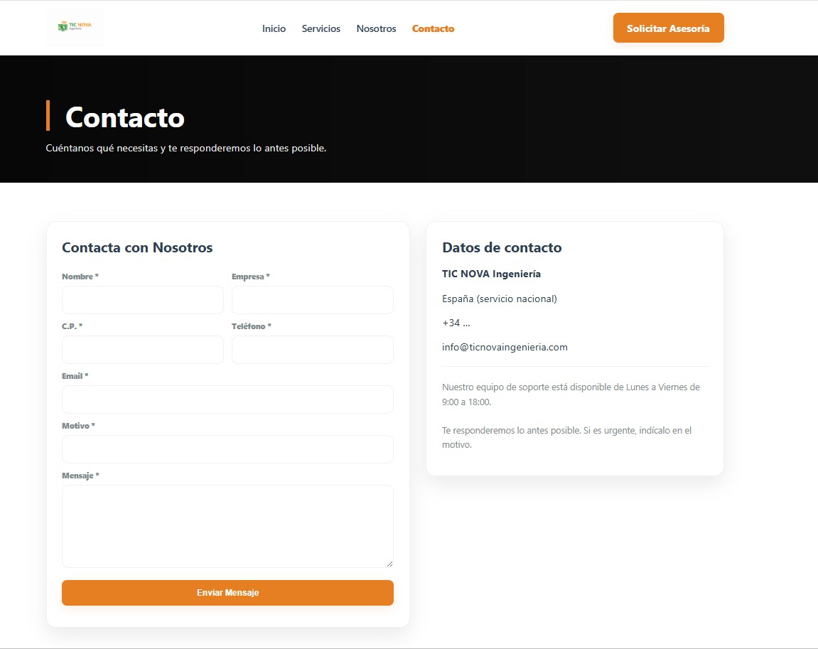 Captura 2 Web empresa